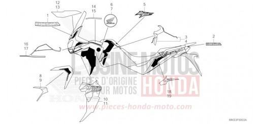 MARK/STRIPE (4) CRF1100A2L de 2020